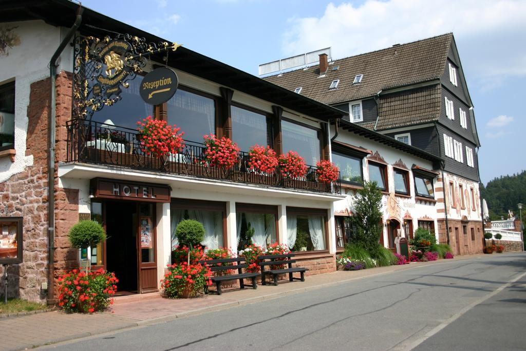 Ringhotel Siegfriedbrunnen Grasellenbach Exteriör bild